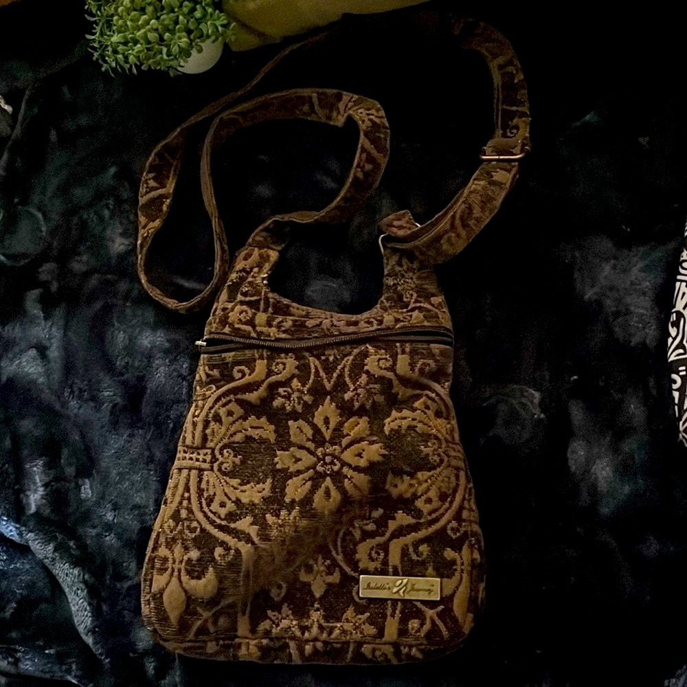 Isabella’s Journey soft, dark chocolate brown purse